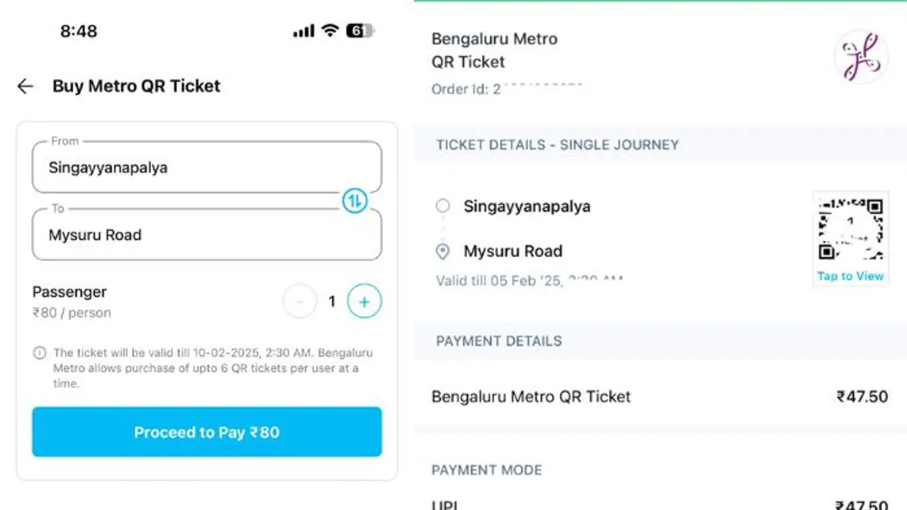 'Paying Rs 80 over Rs 47': Commuters slam BMRCL for 'daylight robbery' as Bengaluru metro fares nearly double 'Paying Rs 80 over Rs 47': Commuters slam BMRCL for 'daylight robbery' as Bengaluru metro fares nearly double