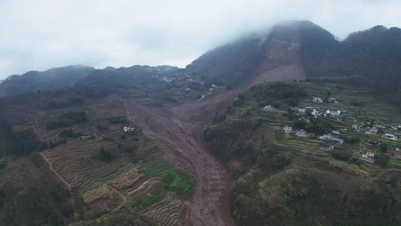 China: At least 29 people missing after landslide in Sichuan, rescue operations underway (WATCH)