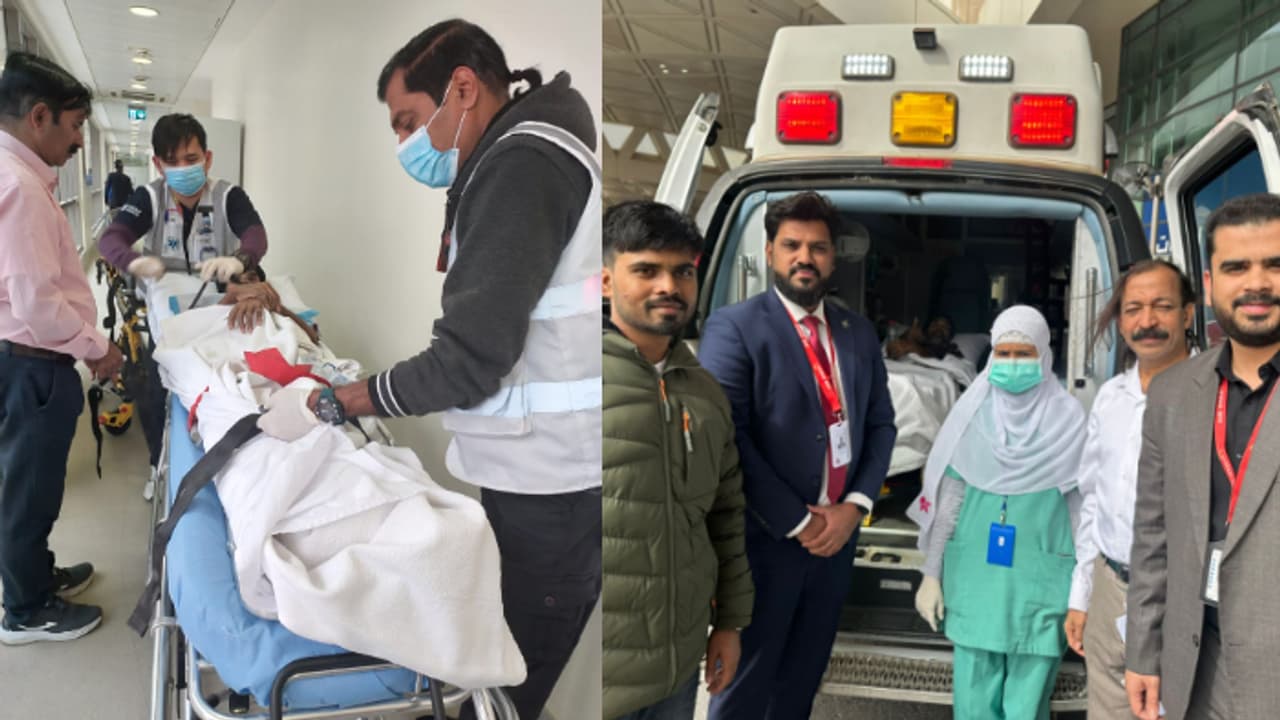 കെട്ടിടത്തിൽ നിന്ന് വീണ് നട്ടെല്ലിനടക്കം ഗുരുതര പരിക്ക്; ഒന്നര വര്ഷത്തെ ആശുപത്രിവാസം, ഒടുവിൽ പ്രവാസി നാടണഞ്ഞു കെട്ടിടത്തിൽ നിന്ന് വീണ് നട്ടെല്ലിനടക്കം ഗുരുതര പരിക്ക്; ഒന്നര വര്ഷത്തെ ആശുപത്രിവാസം, ഒടുവിൽ പ്രവാസി നാടണഞ്ഞു