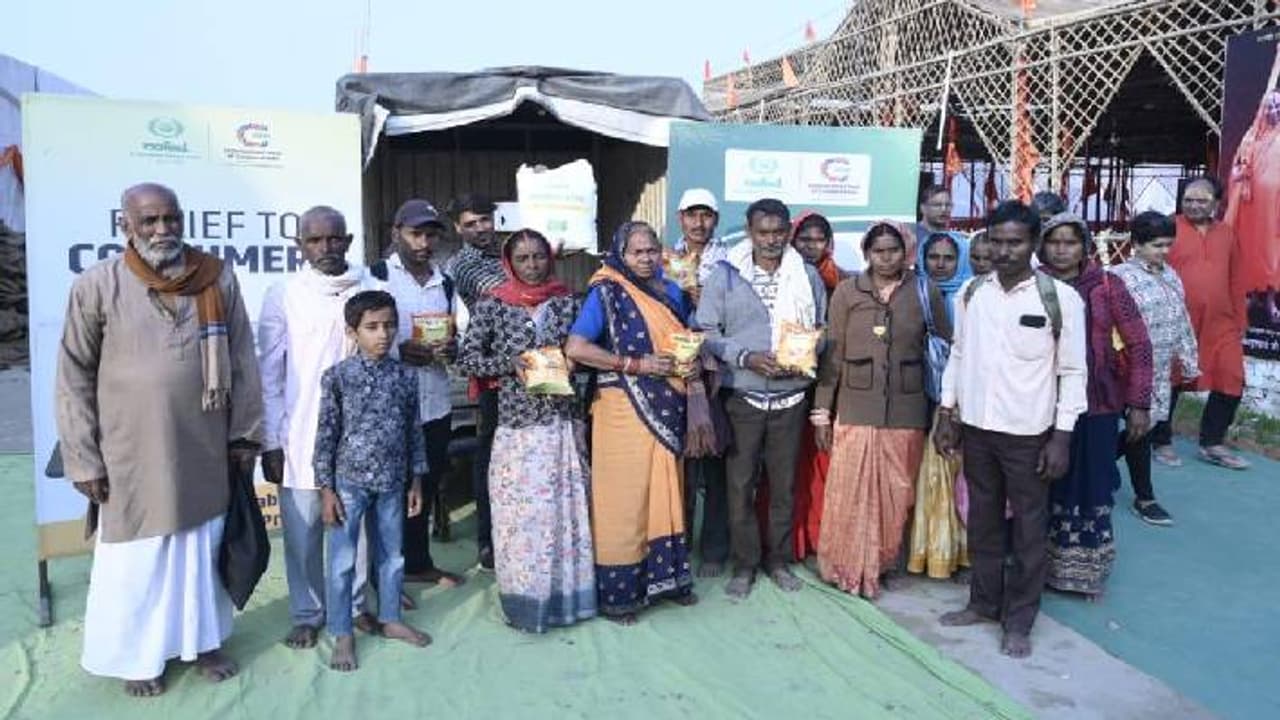 Mahakumbh 2025: Over 1,000 metric tons of subsidized ration distributed to saints and devotees Mahakumbh 2025: Over 1,000 metric tons of subsidized ration distributed to saints and devotees