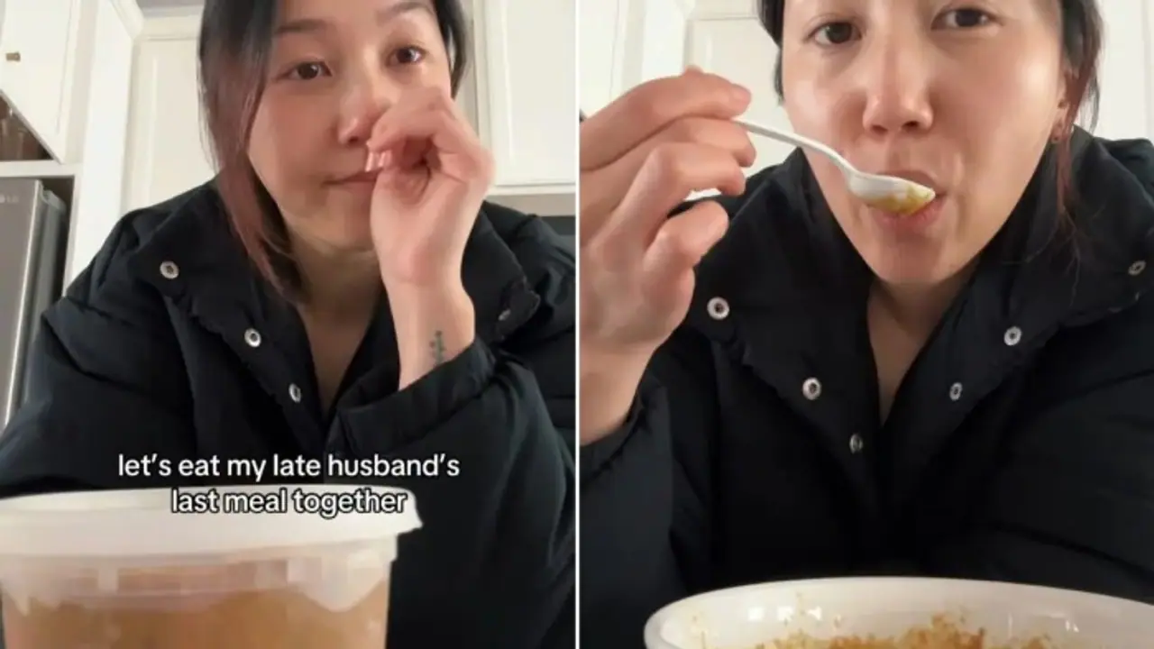 Woman eats Japanese curry cooked by her husband 2 years after his death, shares emotional video (WATCH)