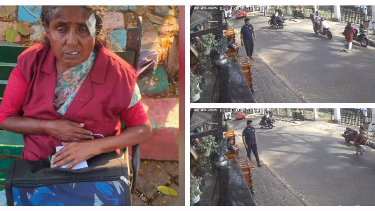 ഫോര്ട്ട് കൊച്ചിയില് പാഞ്ഞെത്തിയ സ്കൂട്ടര് ലോട്ടറിവില്പനക്കാരിയെ ഇടിച്ചു തെറിപ്പിച്ചു; സിസിടിവി ദൃശ്യങ്ങള് ഫോര്ട്ട് കൊച്ചിയില് പാഞ്ഞെത്തിയ സ്കൂട്ടര് ലോട്ടറിവില്പനക്കാരിയെ ഇടിച്ചു തെറിപ്പിച്ചു; സിസിടിവി ദൃശ്യങ്ങള്