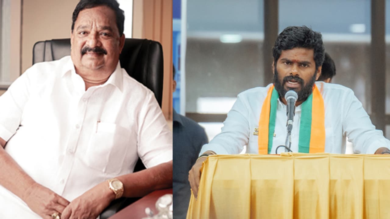 தமிழக மக்கள் என்ன முட்டாள்களா? இந்த முறை கையும் களவுமாக மாட்டிக் கொண்ட அமைச்சர் காந்தி! விடாத அண்ணாமலை!! தமிழக மக்கள் என்ன முட்டாள்களா? இந்த முறை கையும் களவுமாக மாட்டிக் கொண்ட அமைச்சர் காந்தி! விடாத அண்ணாமலை!!