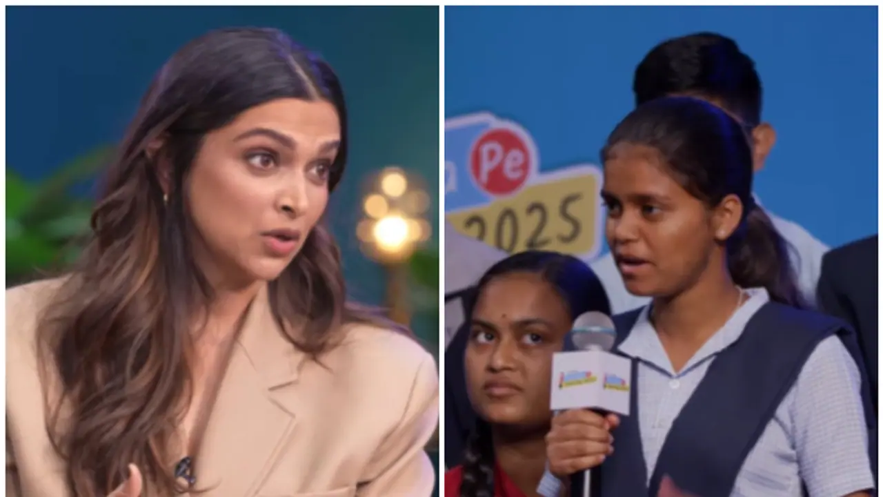 Deepika Padukone interacts with students on mental well being in Pariksha Pe Charcha [WATCH]