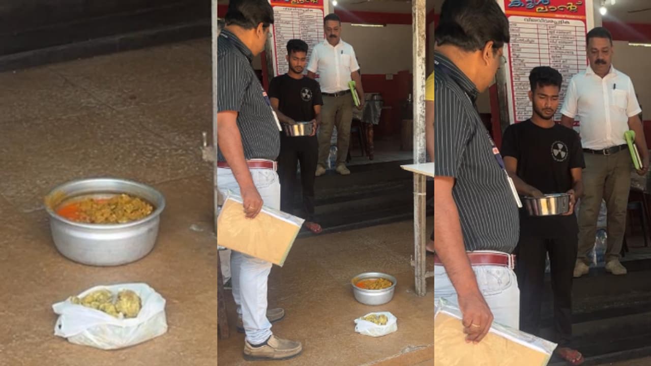 അരുവിക്കരയിലെ 'കൂൾലാന്‍റ്' ഹോട്ടൽ, ഫ്രീസർ തുറന്നപ്പോൾ പഴകിയ ഇറച്ചി; ലൈസൻസില്ലാത്ത ഹോട്ടലിന് പൂട്ട് വീണു