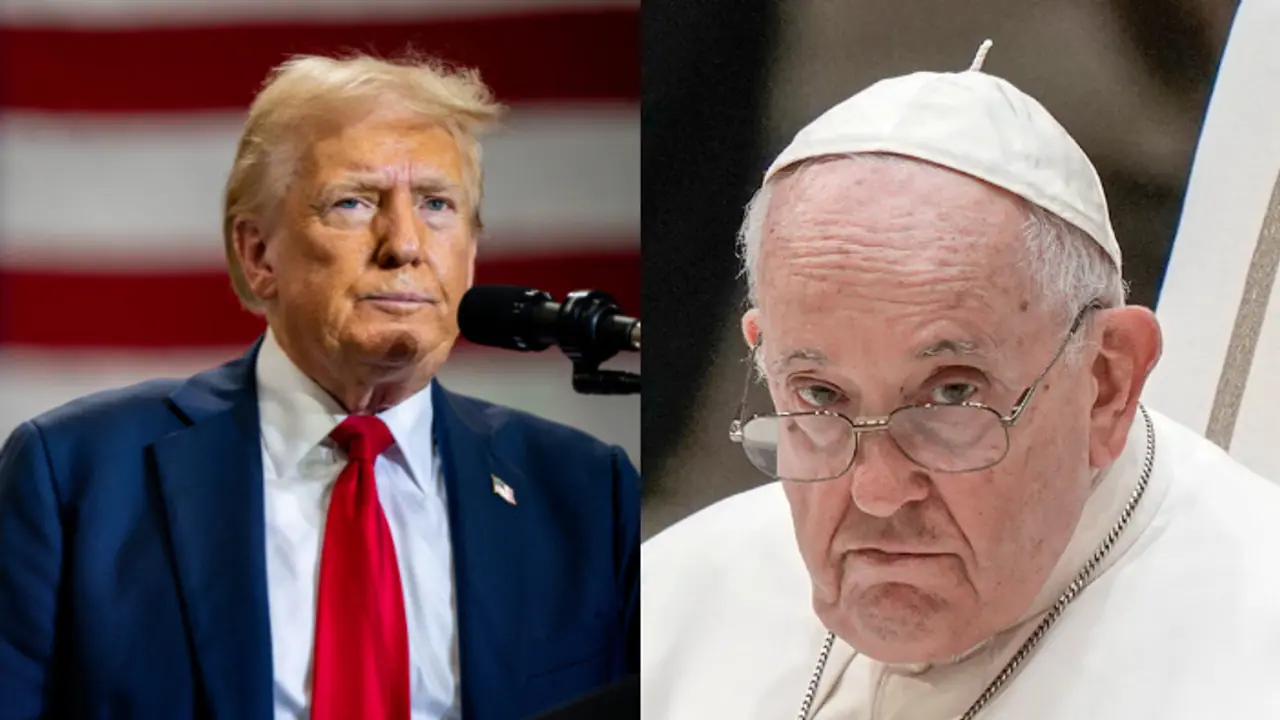 அமெரிக்க அதிபர் டொனால்ட் ட்ரம்பை கண்டித்த போப் பிரான்சிஸ்.. உலகமே திரும்பி பார்க்க வைத்த சம்பவம்