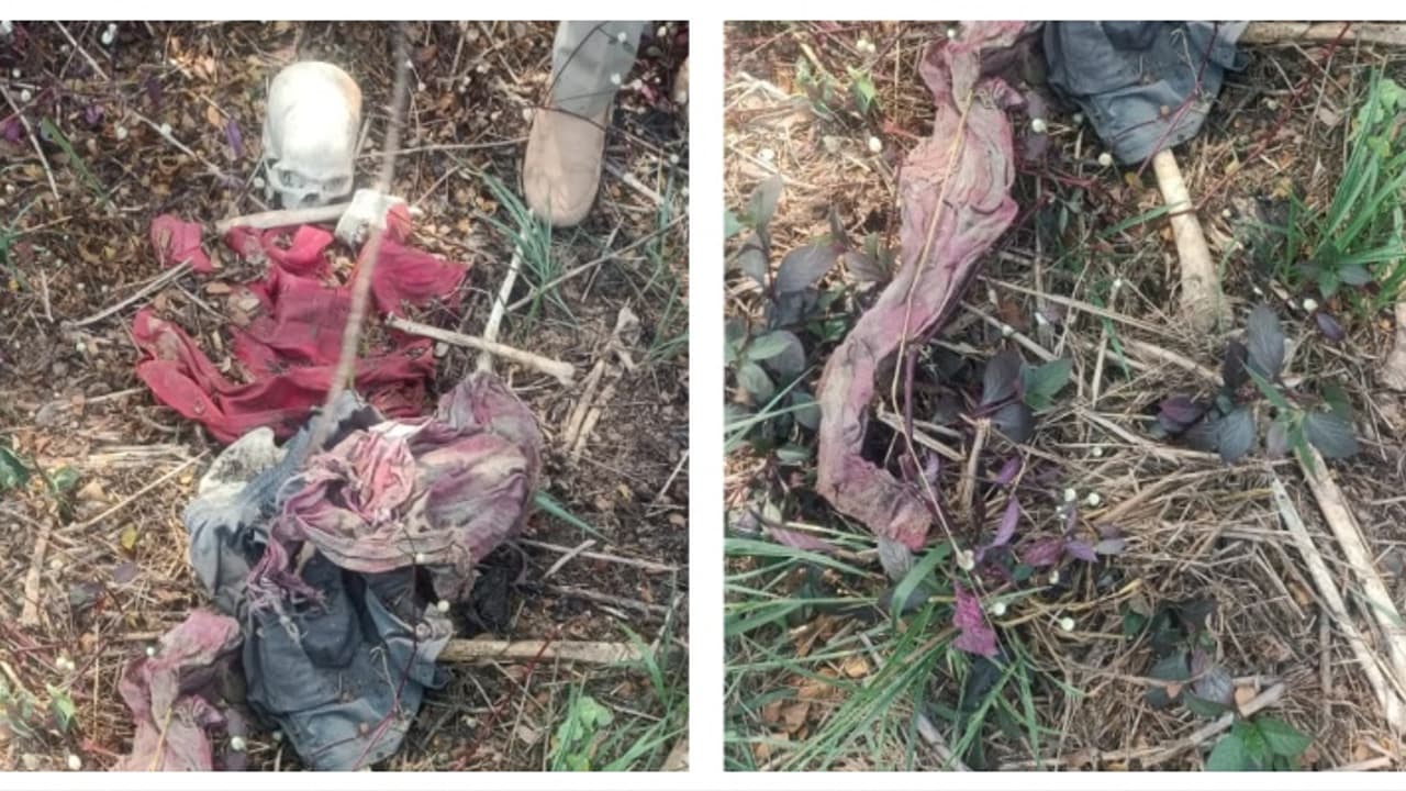 കാട് മൂടിയ പ്രദേശം വൃത്തിയാക്കിയപ്പോൾ പുരുഷന്റെ അസ്ഥികൂടം; ഒരുവർഷമെങ്കിലും പഴക്കമെന്ന് നി​ഗമനം; അന്വേഷണം