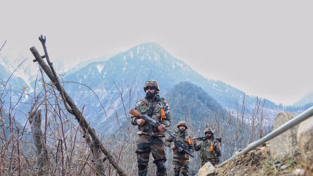 "No exchange of fire of heavy calibre weapons": Indian Army says ceasefire along LoC remains intact