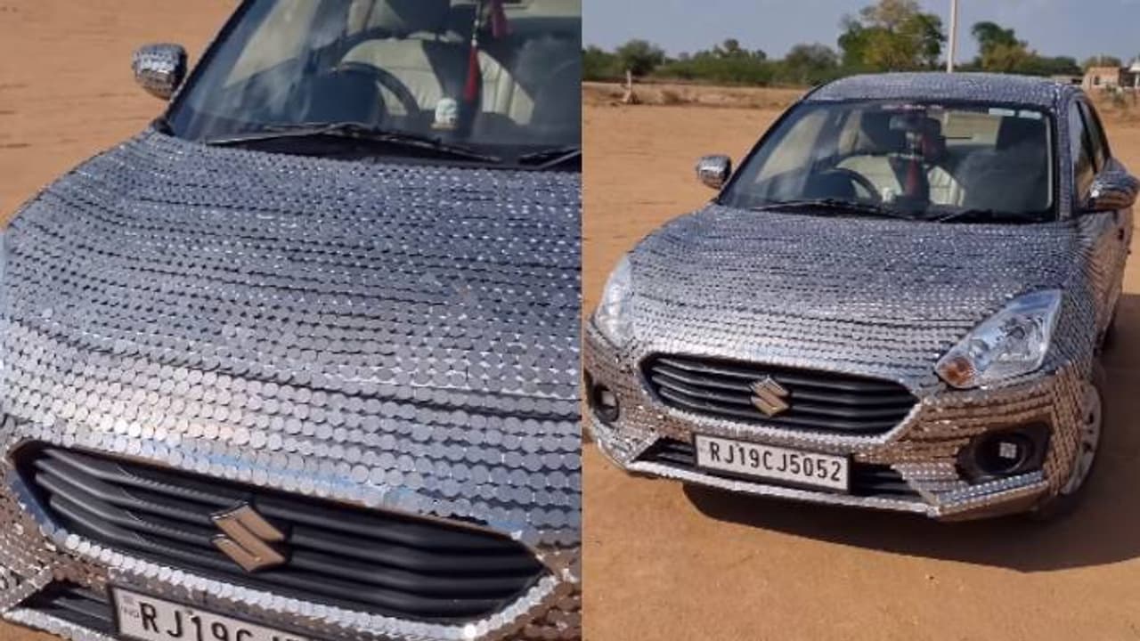 വീഡിയോ കണ്ടവരെല്ലാം ചോദിക്കുന്നു, ഇതെന്തിനുവേണ്ടി? ഒരുരൂപാ നാണയത്തിൽ പൊതിഞ്ഞ ഒരു കാർ വീഡിയോ കണ്ടവരെല്ലാം ചോദിക്കുന്നു, ഇതെന്തിനുവേണ്ടി? ഒരുരൂപാ നാണയത്തിൽ പൊതിഞ്ഞ ഒരു കാർ