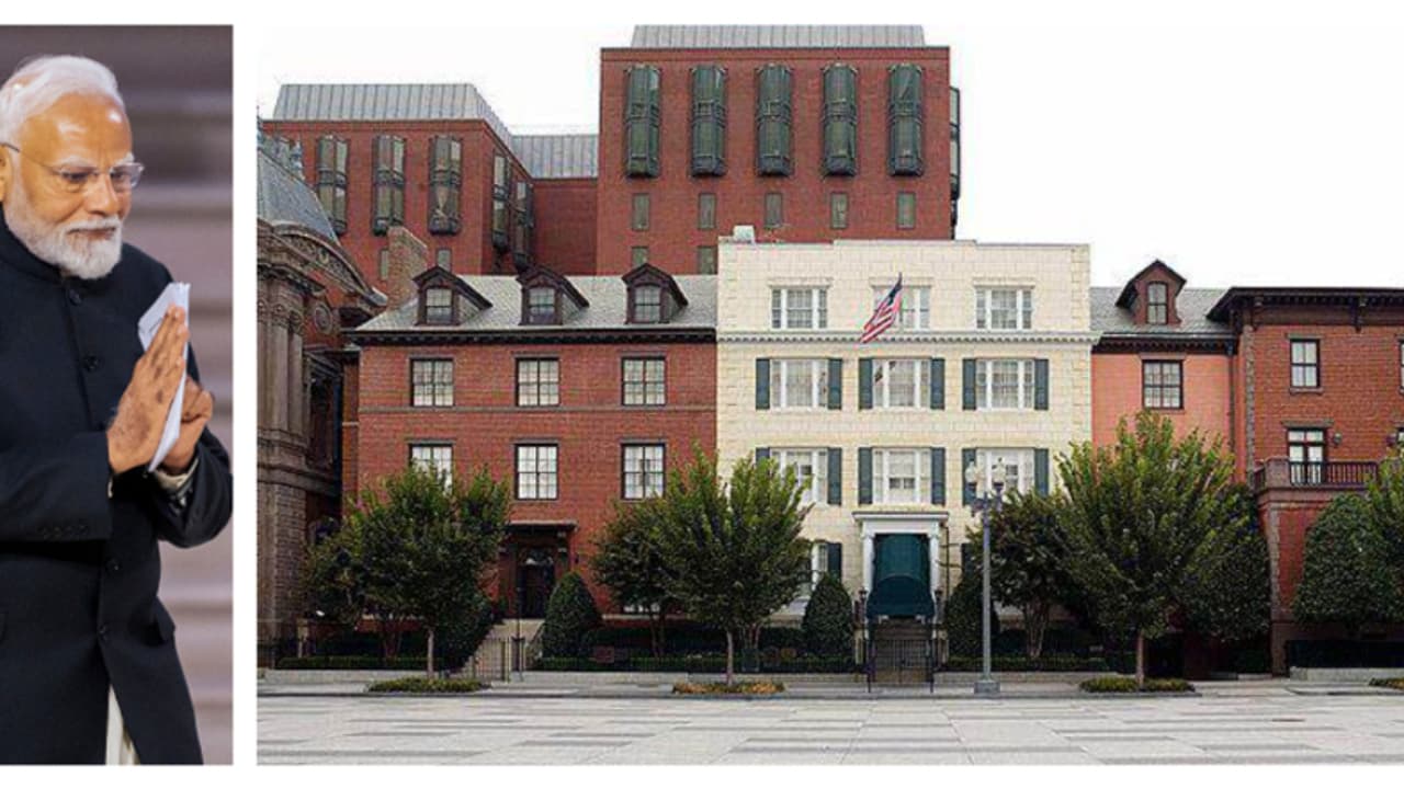  70,000 സ്‌ക്വയര്‍ഫീറ്റ്, 119 മുറികള്‍; വെറും അതിഥി മന്ദിരമല്ല യുഎസില്‍ മോദി താമസിക്കുന്ന ബ്ലെയര്‍ ഹൗസ് 
