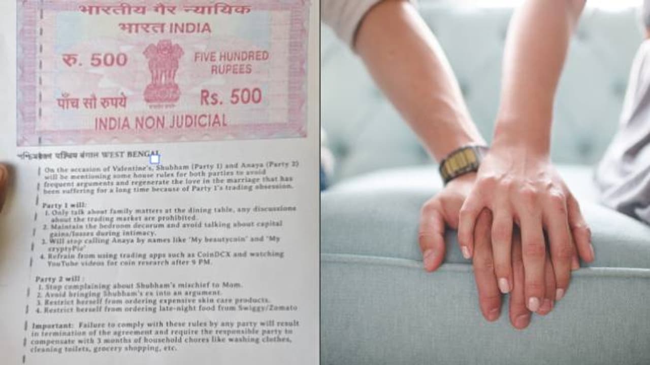 ഭാര്യയെക്കാൾ കൂടുതൽ 'ക്രിപ്റ്റോ'യെ പ്രണയിച്ചവൻ, ദമ്പതികളുണ്ടാക്കിയ കരാർ വായിച്ചാൽ ചിരിച്ചുപോകും