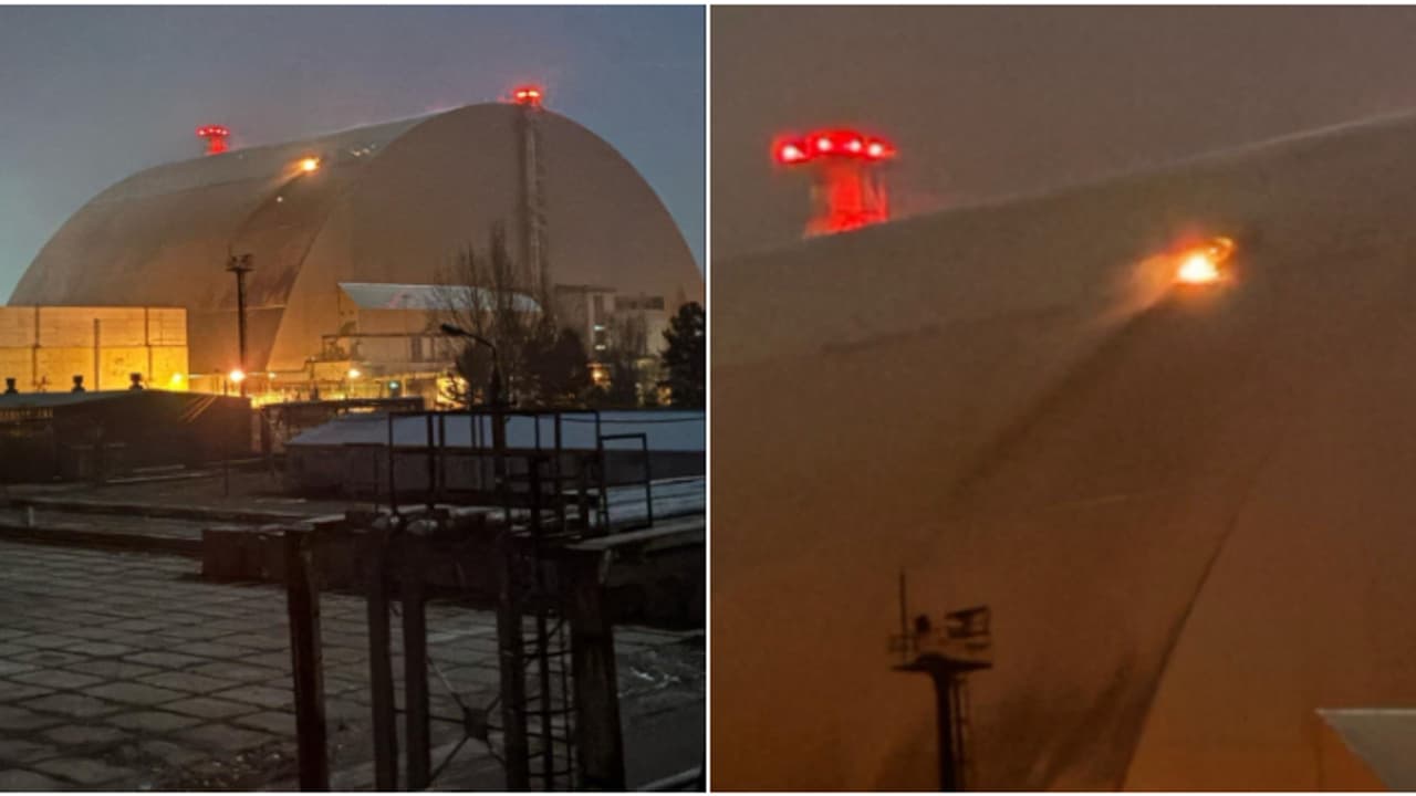 ചെർണോബിൽ ആണവ നിലയത്തിൽ ഡ്രോണ്‍ ഇടിച്ചു; എത്ര ഭീകരമായ ദുരന്തത്തിനിടയാക്കുന്ന പ്രവൃത്തിയെന്ന് സെലൻസ്കി