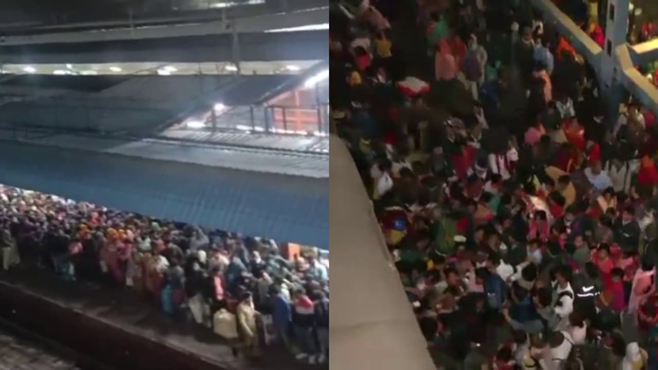 18 dead, several injured in stampede like chaos at New Delhi railway station amid train delays 18 dead, several injured in stampede like chaos at New Delhi railway station amid train delays