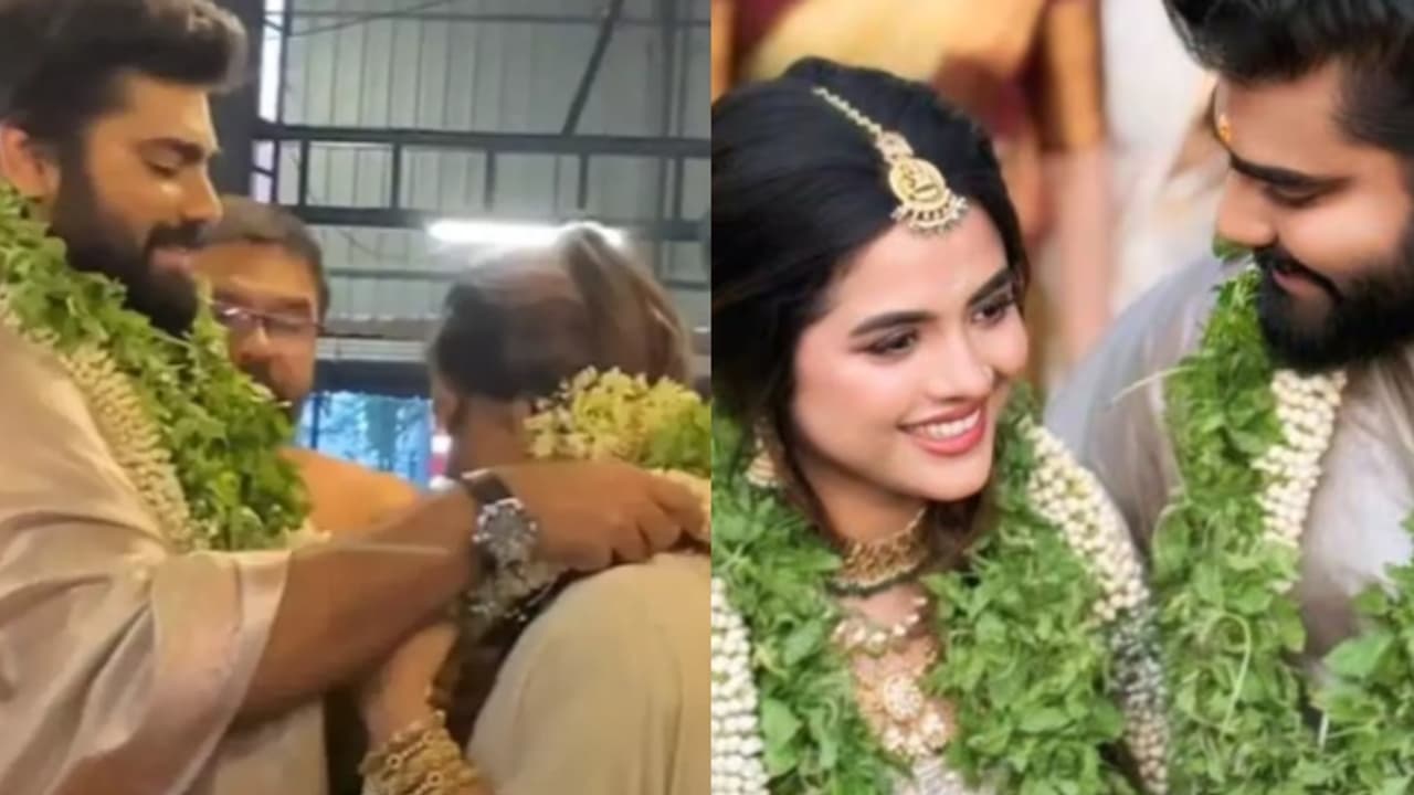 ആരതിക്ക് താലി ചാർത്തി റോബിൻ രാധാകൃഷ്ണൻ; ഗുരുവായൂരിൽ വച്ച് ചടങ്ങുകൾ