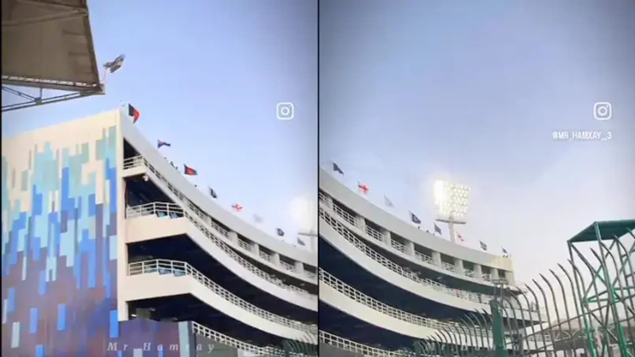 ಲಾಹೋರ್ ಬಳಿಕ ಕರಾಚಿ ಮೈದಾನದಲ್ಲೂ ಭಾರತದ ಧ್ವಜ ಹಾರಾಟವಿಲ್ಲ! ಲಾಹೋರ್ ಬಳಿಕ ಕರಾಚಿ ಮೈದಾನದಲ್ಲೂ ಭಾರತದ ಧ್ವಜ ಹಾರಾಟವಿಲ್ಲ!