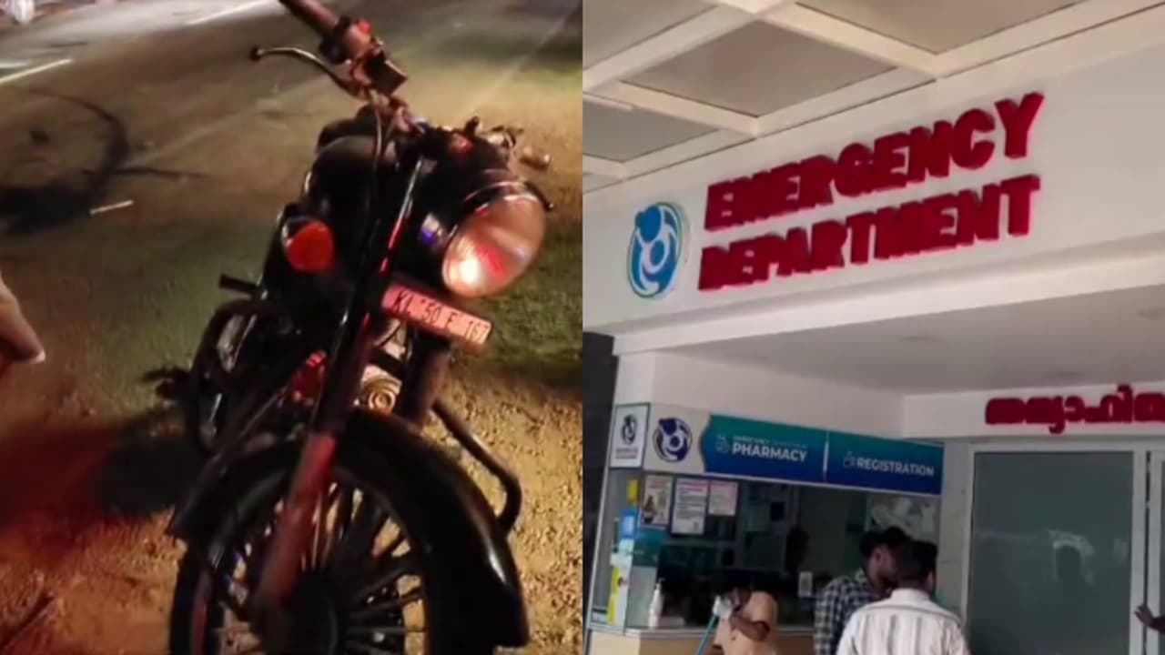 കാറും ബൈക്കും കൂട്ടിയിടിച്ച് അപകടം; ബൈക്ക് യാത്രക്കാരായ രണ്ടു യുവാക്കൾക്ക് പരിക്ക്, ഒരാളുടെ നില ഗുരുതരം കാറും ബൈക്കും കൂട്ടിയിടിച്ച് അപകടം; ബൈക്ക് യാത്രക്കാരായ രണ്ടു യുവാക്കൾക്ക് പരിക്ക്, ഒരാളുടെ നില ഗുരുതരം