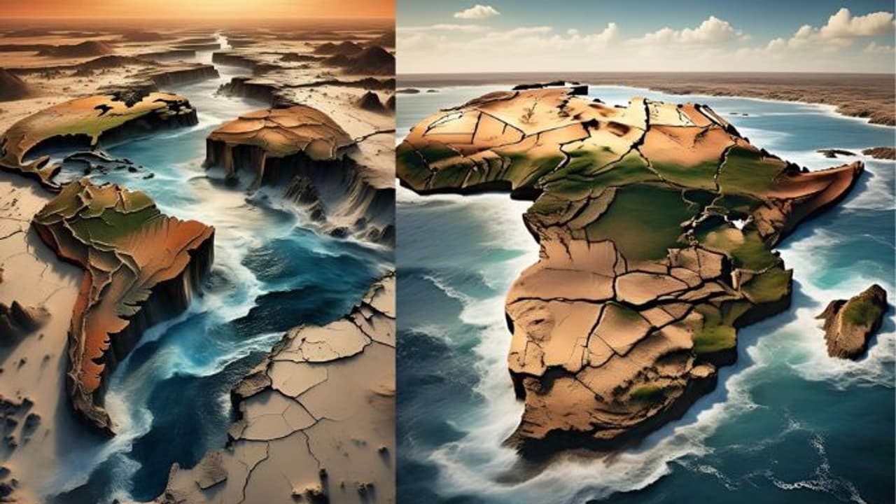 ಜಗತ್ತಿನಲ್ಲಿ 6ನೇ ಮಹಾಸಾಗರದ ಉದಯ; ಎರಡು ಭಾಗವಾಗ್ತಿದೆ ಖಂಡ, ಭೂಮಿ ಇಬ್ಭಾಗವಾಗ್ತಿರೋ ಸ್ಥಳ ಪತ್ತೆ ಹಚ್ಚಿದ ವಿಜ್ಞಾನಿಗಳು ಜಗತ್ತಿನಲ್ಲಿ 6ನೇ ಮಹಾಸಾಗರದ ಉದಯ; ಎರಡು ಭಾಗವಾಗ್ತಿದೆ ಖಂಡ, ಭೂಮಿ ಇಬ್ಭಾಗವಾಗ್ತಿರೋ ಸ್ಥಳ ಪತ್ತೆ ಹಚ್ಚಿದ ವಿಜ್ಞಾನಿಗಳು