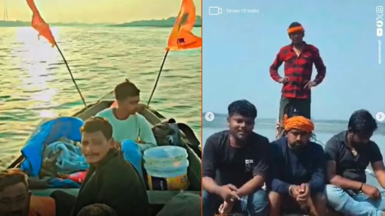 ಕುಂಭ ಮೇಳ ತಲುಪಲು ಗಂಗಾನದಿಯಲ್ಲಿ 7 ಸ್ನೇಹಿತರ ದಂಡಯಾತ್ರೆ: 550 ಕಿ. ಮೀ. ಪಯಣ