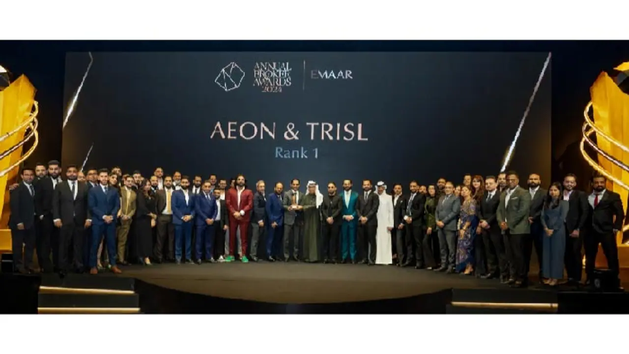 Aeon & Trisl Group Makes History, Secures No.1 Spot at Emaar Awards for Second Consecutive Year