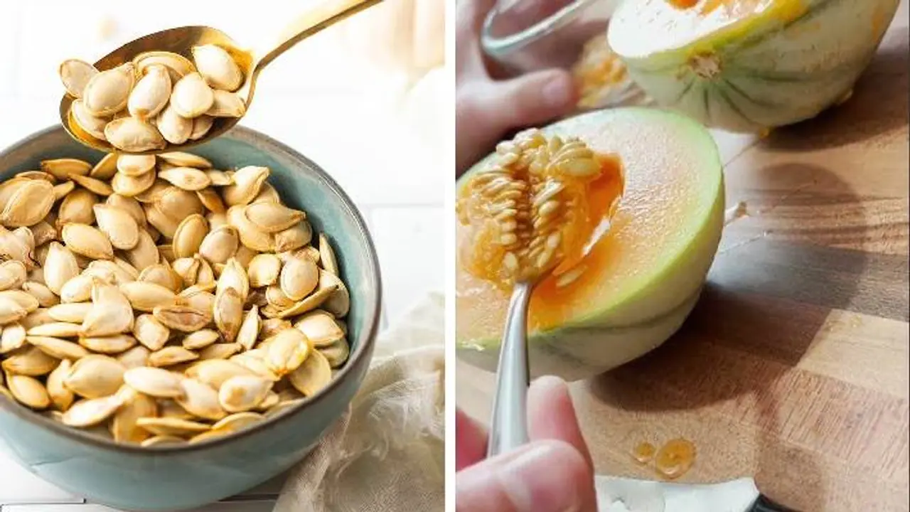 pumpkin and melon seeds prepare at home  pumpkin and melon seeds prepare at home