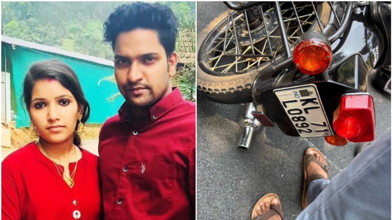 ഭർത്താവുമൊത്ത് ബൈക്കിൽ പോകവേ അപകടം, ബസിനടിയിൽപ്പെട്ട് 22കാരിക്ക് ദാരുണാന്ത്യം