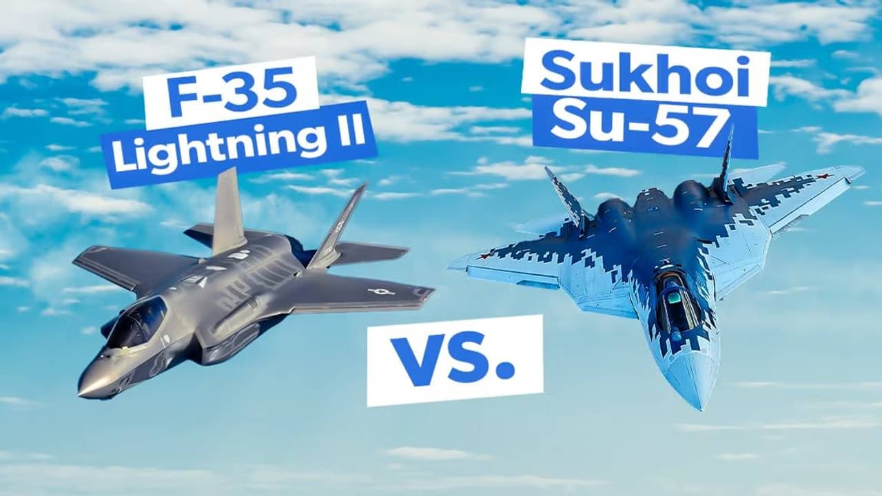 அமெரிக்காவின் F 35 Vs ரஷ்யாவின்Su 57! இந்திய வான்வெளியை எந்த போர் விமானம் ஆளப் போகிறது?