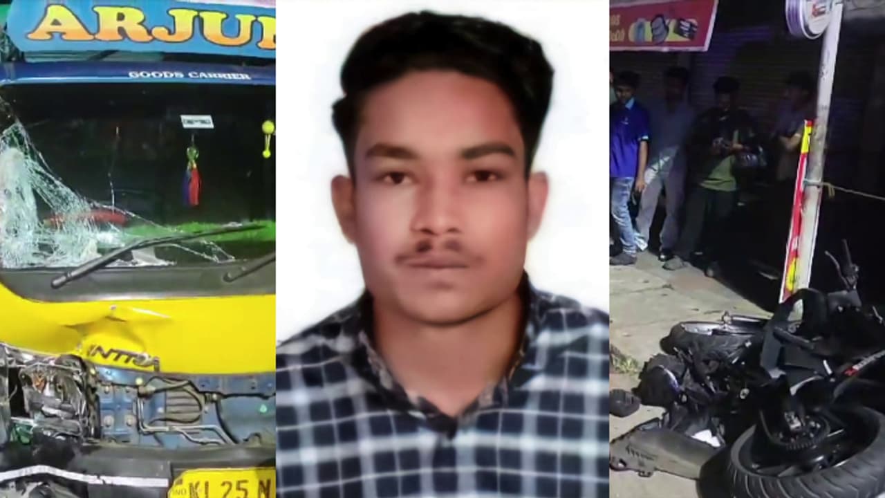 എറണാകുളത്ത് മിനി ഗുഡ്സ് വാനും ബൈക്കും കൂട്ടിയിടിച്ച് യുവാവിന് ദാരുണാന്ത്യം