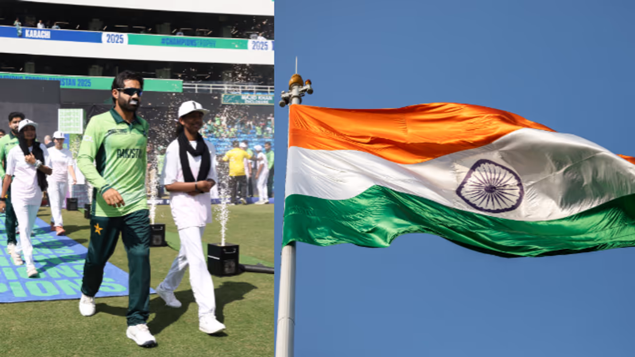 Champions Trophy 2025: Indian flag flies high at Karachi stadium during PAK vs NZ clash; photo goes viral