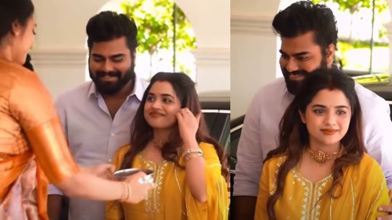 ആരതിയുഴിഞ്ഞ് റോബിന്‍റെ അമ്മ; നിലവിളക്കേന്തി ആരതി പൊടി; ഗൃഹപ്രവേശ വീഡിയോ വൈറൽ