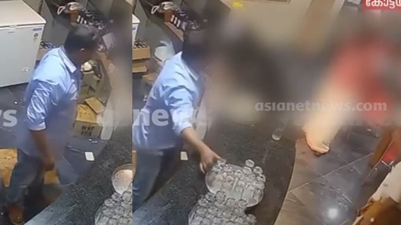 കോട്ടയത്തെ പുതിയ ബാറിൽ മദ്യപിക്കാനെത്തി, അളവ് കുറഞ്ഞത് ചോദിച്ചതിന് ഗ്ലാസുകൊണ്ട് ഏറ്; ജീവനക്കാരൻ അറസ്റ്റിൽ കോട്ടയത്തെ പുതിയ ബാറിൽ മദ്യപിക്കാനെത്തി, അളവ് കുറഞ്ഞത് ചോദിച്ചതിന് ഗ്ലാസുകൊണ്ട് ഏറ്; ജീവനക്കാരൻ അറസ്റ്റിൽ