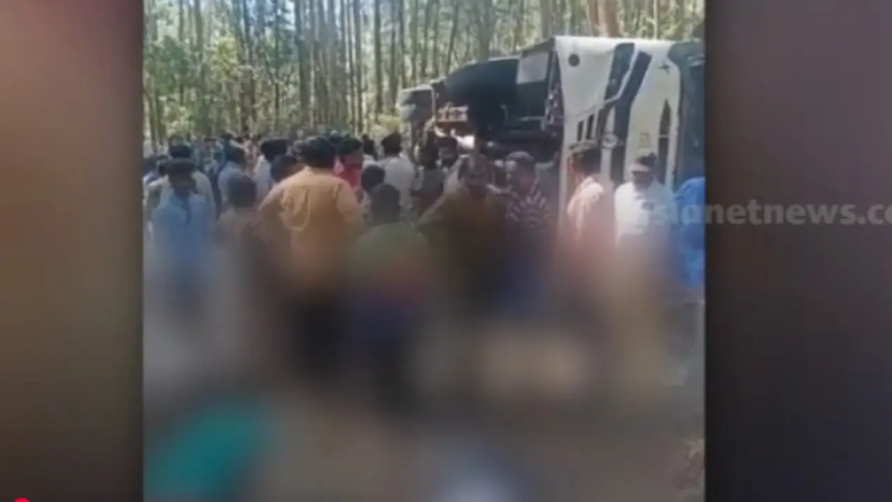 Tourist Bus accident that killed three student in Mattupetti Arrest of driver to be recorded today Tourist Bus accident that killed three student in Mattupetti Arrest of driver to be recorded today