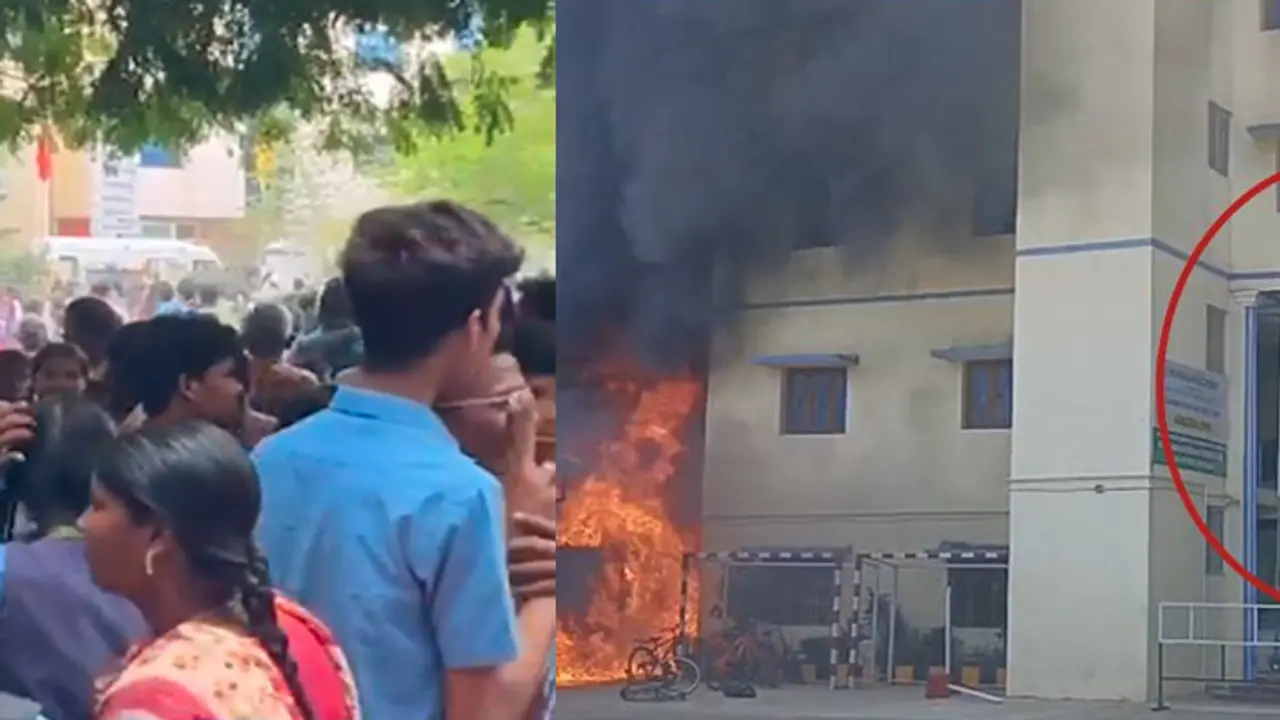 சென்னையில் தின்னர் ஆலையில் பயங்கர தீ விபத்து; பள்ளிக்கும் பரவிய தீ; நடந்தது என்ன?