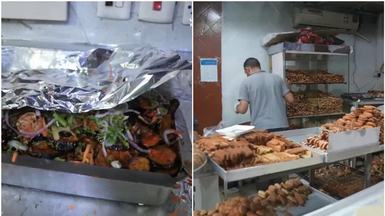 റെസ്റ്റോറന്റുകളിലടക്കം കർശന പരിശോധന, 121 കിലോ പഴകിയ ഭക്ഷണം പിടികൂടി; 29 സ്ഥാപനങ്ങൾക്ക് റിയാദിൽ പൂട്ടുവീണു റെസ്റ്റോറന്റുകളിലടക്കം കർശന പരിശോധന, 121 കിലോ പഴകിയ ഭക്ഷണം പിടികൂടി; 29 സ്ഥാപനങ്ങൾക്ക് റിയാദിൽ പൂട്ടുവീണു