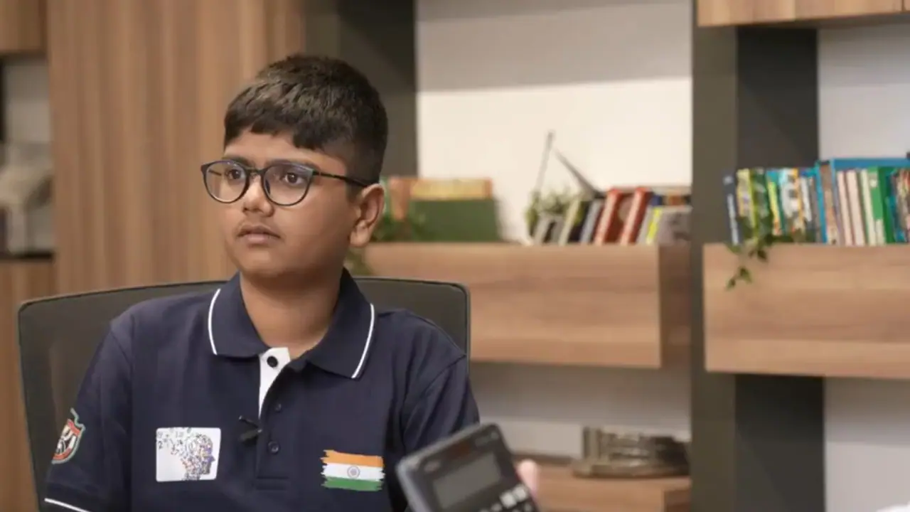 14 Year Old 'Human Calculator' Aaryan Shukla breaks 6 world records, following in the footsteps of Shakuntala 