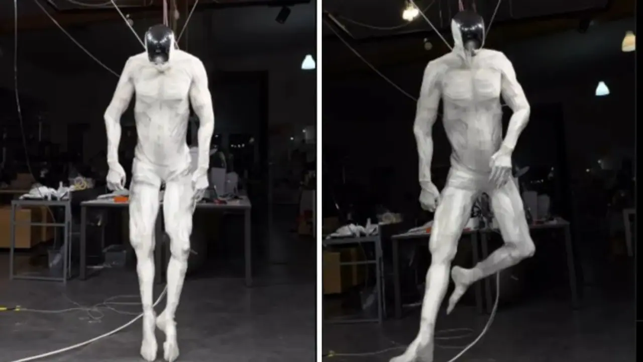 World's first 'synthetic human robot with muscles' twitches, moves into LIFE in terrifying video (WATCH)