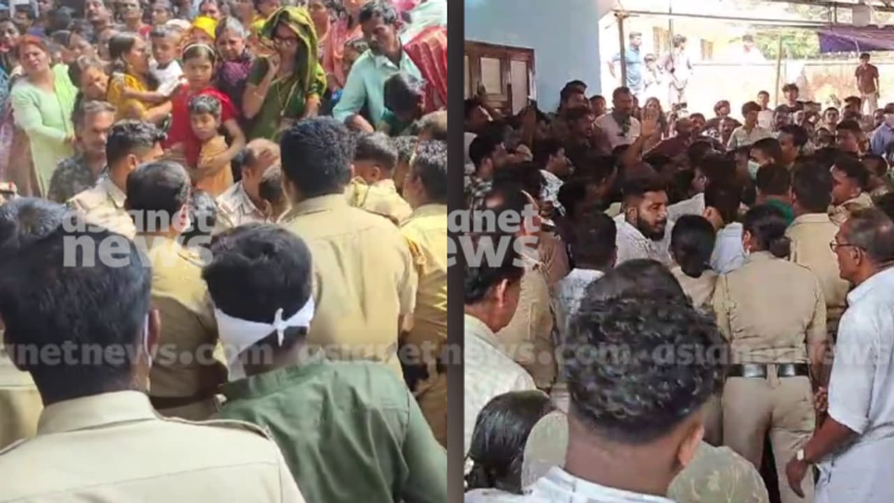 സിപിഎം പ്രവർത്തകനെ പിടിക്കാൻ ഉത്സവ പറമ്പിലെത്തിയ പൊലീസുകാരെ തടഞ്ഞു; പ്രതിയെ മോചിപ്പിച്ചു; മണോളിക്കാവിൽ സംഘർഷം സിപിഎം പ്രവർത്തകനെ പിടിക്കാൻ ഉത്സവ പറമ്പിലെത്തിയ പൊലീസുകാരെ തടഞ്ഞു; പ്രതിയെ മോചിപ്പിച്ചു; മണോളിക്കാവിൽ സംഘർഷം