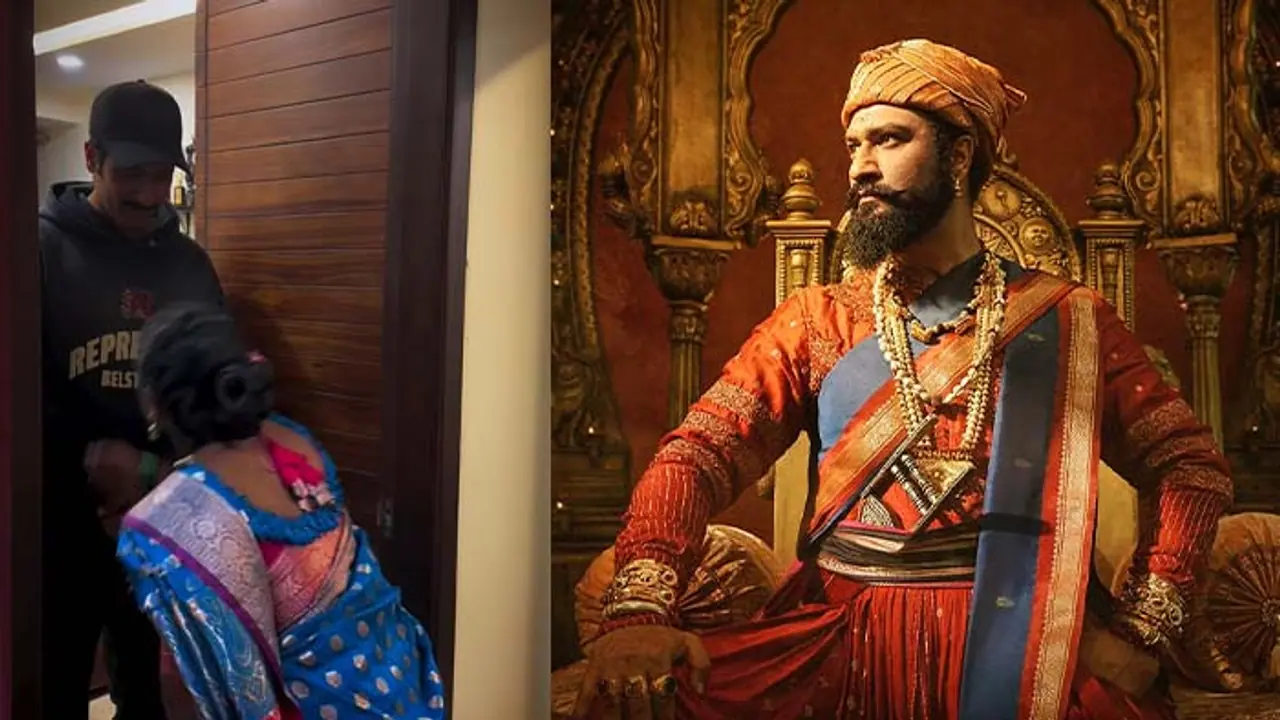 Chhaava: Vicky Kaushal’s househelp performs 'Nazar Utharna' ritual after watching his success