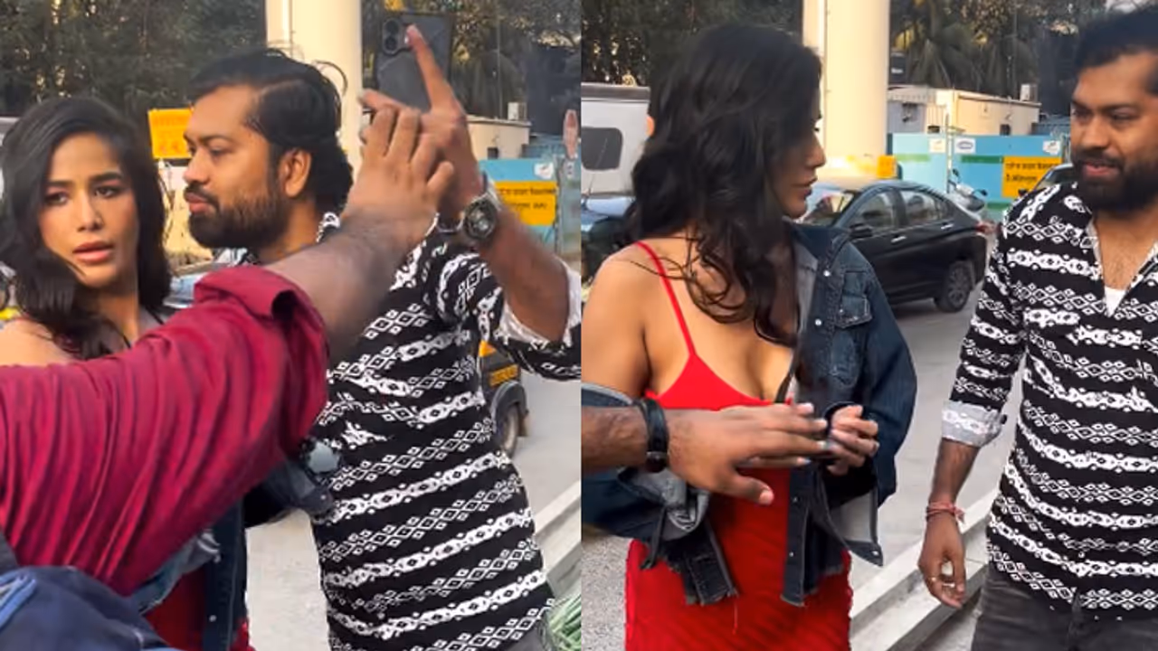 ಪೂನಂ ಪಾಂಡೆಗೆ ಸೆಲ್ಫಿ ಕೇಳಿ ಕಿಸ್ ಕೊಡಲು ಮುಂದಾದ ಅಭಿಮಾನಿ; ಬೆಚ್ಚಿಬಿದ್ದ ನಟಿ!