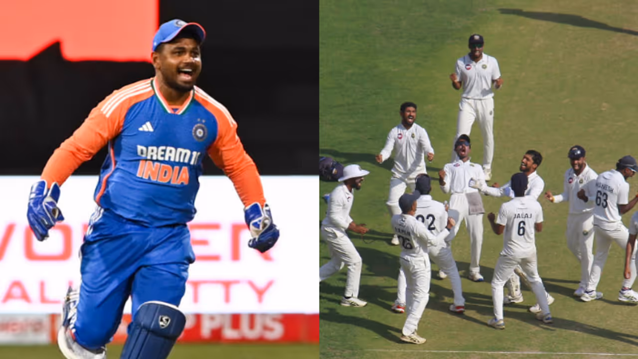 Ranji Trophy semifinal, GUJ vs KER: Samson posts heartwarming message as Kerala reaches maiden final Ranji Trophy semifinal, GUJ vs KER: Samson posts heartwarming message as Kerala reaches maiden final