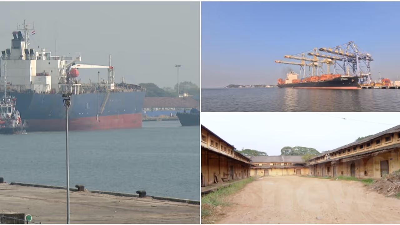 ചരക്ക് നീക്കം കുറഞ്ഞു, ഗോഡൗണുകളെല്ലാം കാലി, വളർച്ച മുരടിച്ച് കൊച്ചി തുറമുഖവും വില്ലിങ്ടൺ ഐലൻ്റും ചരക്ക് നീക്കം കുറഞ്ഞു, ഗോഡൗണുകളെല്ലാം കാലി, വളർച്ച മുരടിച്ച് കൊച്ചി തുറമുഖവും വില്ലിങ്ടൺ ഐലൻ്റും