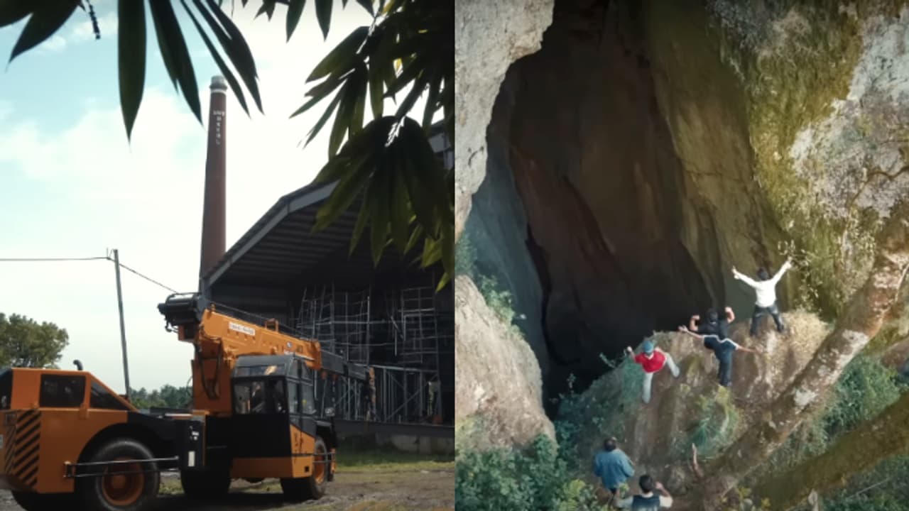 ഇതാ പെരുമ്പാവൂരിലെ 'ഗുണ കേവ്'; 'മഞ്ഞുമ്മല്‍ ബോയ്‍സ്' റിലീസ് വാര്‍ഷികത്തില്‍ പ്രേക്ഷകര്‍ക്ക് സര്‍പ്രൈസ്