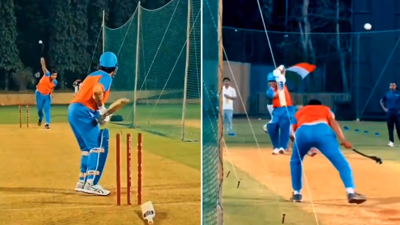 IML 2025: Sachin Tendulkar delights fans with batting masterclass in nets ahead of opener against SL (WATCH) IML 2025: Sachin Tendulkar delights fans with batting masterclass in nets ahead of opener against SL (WATCH)