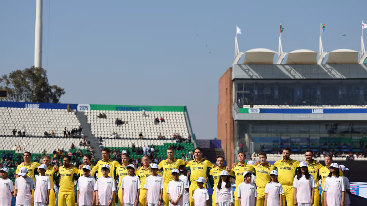 Champions Trophy, ENG vs AUS: Indian national anthem played at Lahore, blunder sets Internet abuzz (WATCH)