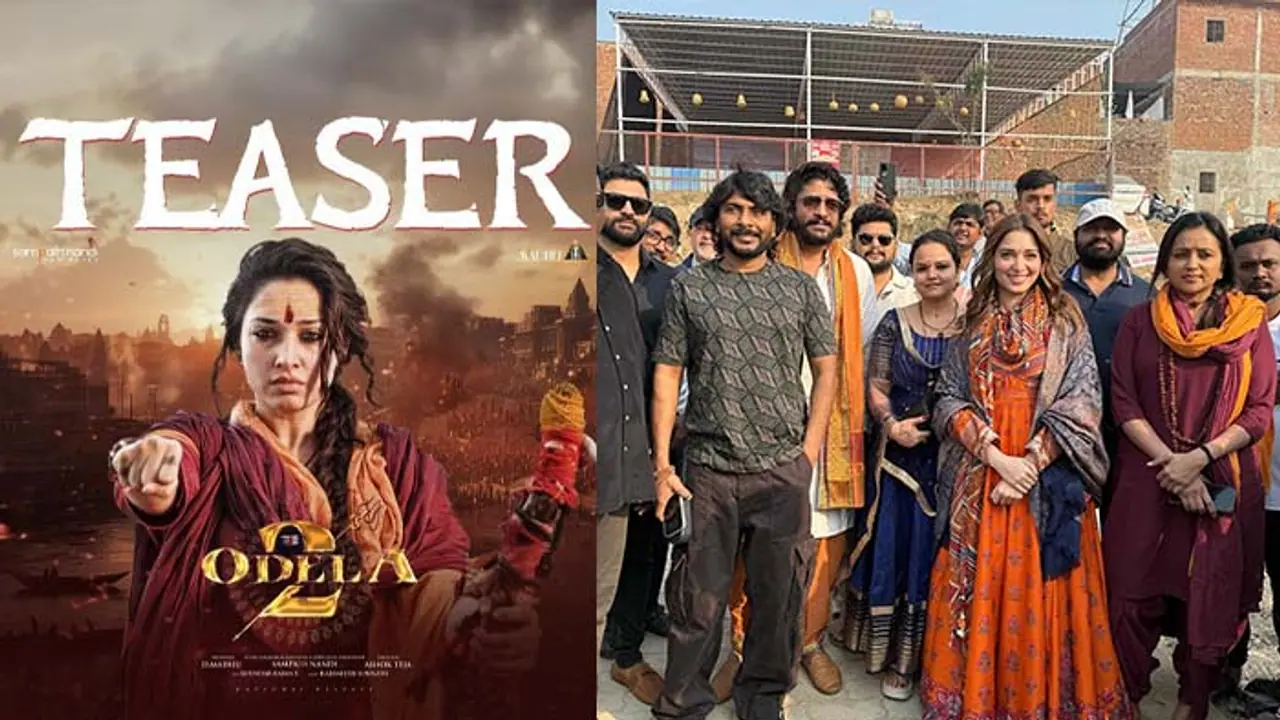Tamannah Bhatia's Odela 2 teaser launch at Maha Kumbh; Deets inside