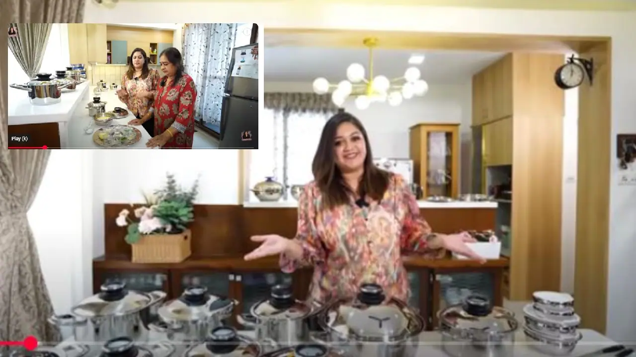 ಅಬ್ಬಬ್ಬಾ..! ನಟಿ ಮೇಘನಾ ರಾಜ್‌ ಹೊಸ ಮನೆ ಕಿಚನ್‌ ಇಷ್ಟು ದೊಡ್ಡದಿದ್ಯಾ? ವಿಡಿಯೋ ನೋಡಿ