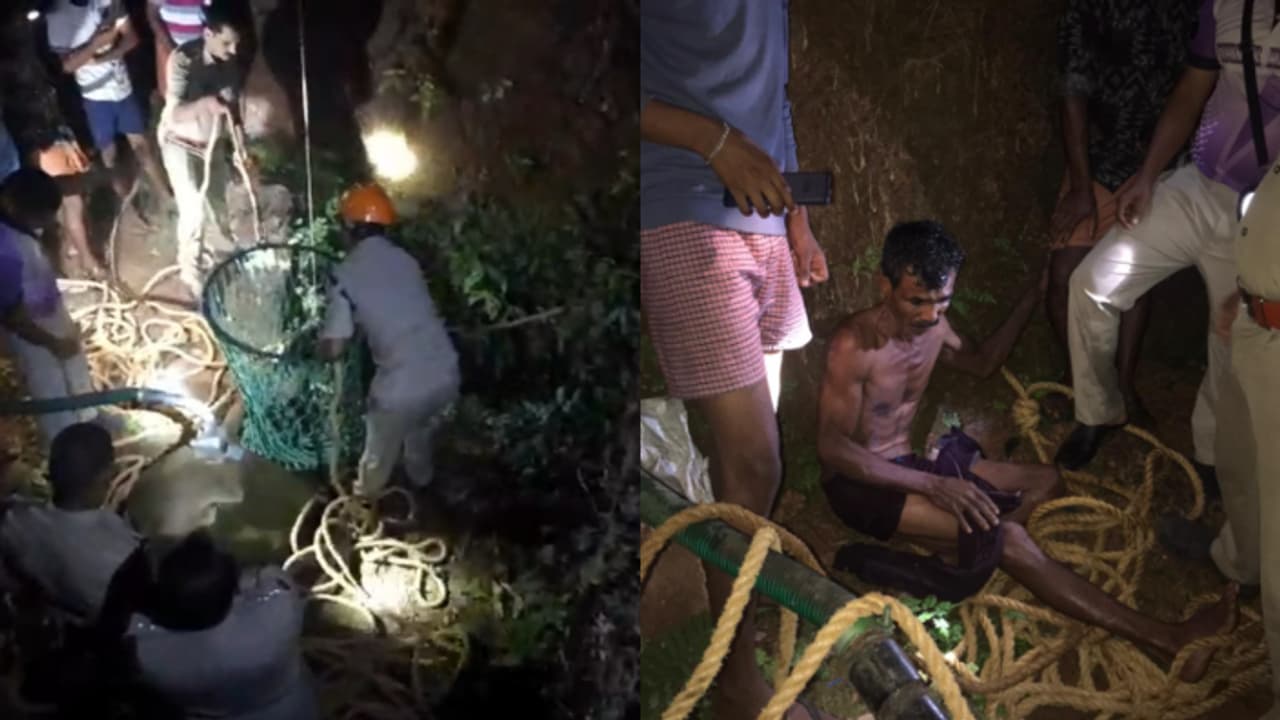 സിനിമകളെ വെല്ലുന്ന ട്വിസ്റ്റ്; അടയ്ക്ക മോഷ്ടിക്കുന്നതിനിടെ ഓടി വീണത് കിണറ്റില്‍, രക്ഷകരായി ഫയര്‍ഫോഴ്സ്