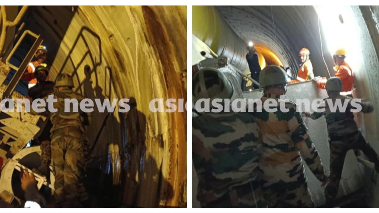 രാത്രി മുഴുവൻ പേര് വിളിച്ചുനോക്കി, മറുപടിയില്ല; 8 പേര്ക്കായി കൂടുതൽ ദൗത്യസംഘം, ടണല് രക്ഷാപ്രവർത്തനം 3ാം ദിനം രാത്രി മുഴുവൻ പേര് വിളിച്ചുനോക്കി, മറുപടിയില്ല; 8 പേര്ക്കായി കൂടുതൽ ദൗത്യസംഘം, ടണല് രക്ഷാപ്രവർത്തനം 3ാം ദിനം