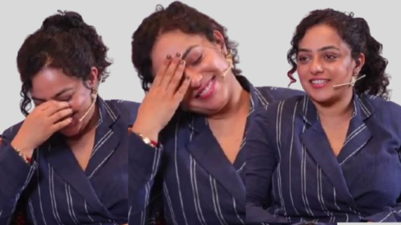 I Love Him ಎಂದು ಮುಖ ಮುಚ್ಚಿಕೊಂಡು ಜೋರಾಗಿ ನಕ್ಕ ಮೈನಾ ಬ್ಯೂಟಿ ನಿತ್ಯಾ ಮೆನೆನ್ 