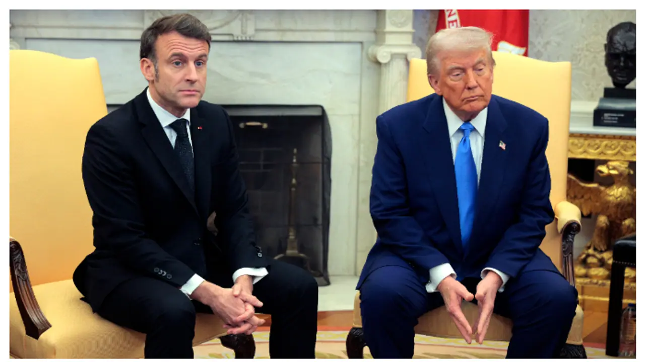 French Prez Macron warns Ukraine peace can't mean "surrender" after Trump talks, says truce possible in weeks French Prez Macron warns Ukraine peace can't mean "surrender" after Trump talks, says truce possible in weeks
