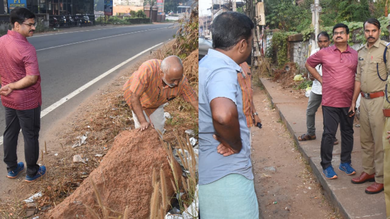 രാവിലെ പരിശോധനക്ക് നേരിട്ടിറങ്ങി കളക്ടർ, കയ്യോടെ പിടിച്ചത് മാലിന്യം വലിച്ചെറിയാൻ എത്തിയ ആളെ, വണ്ടിയും പിടിച്ചു രാവിലെ പരിശോധനക്ക് നേരിട്ടിറങ്ങി കളക്ടർ, കയ്യോടെ പിടിച്ചത് മാലിന്യം വലിച്ചെറിയാൻ എത്തിയ ആളെ, വണ്ടിയും പിടിച്ചു
